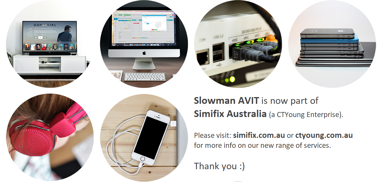 Slowman AVIT is now part of Simifix Australia (a CTYoung Enterprise).